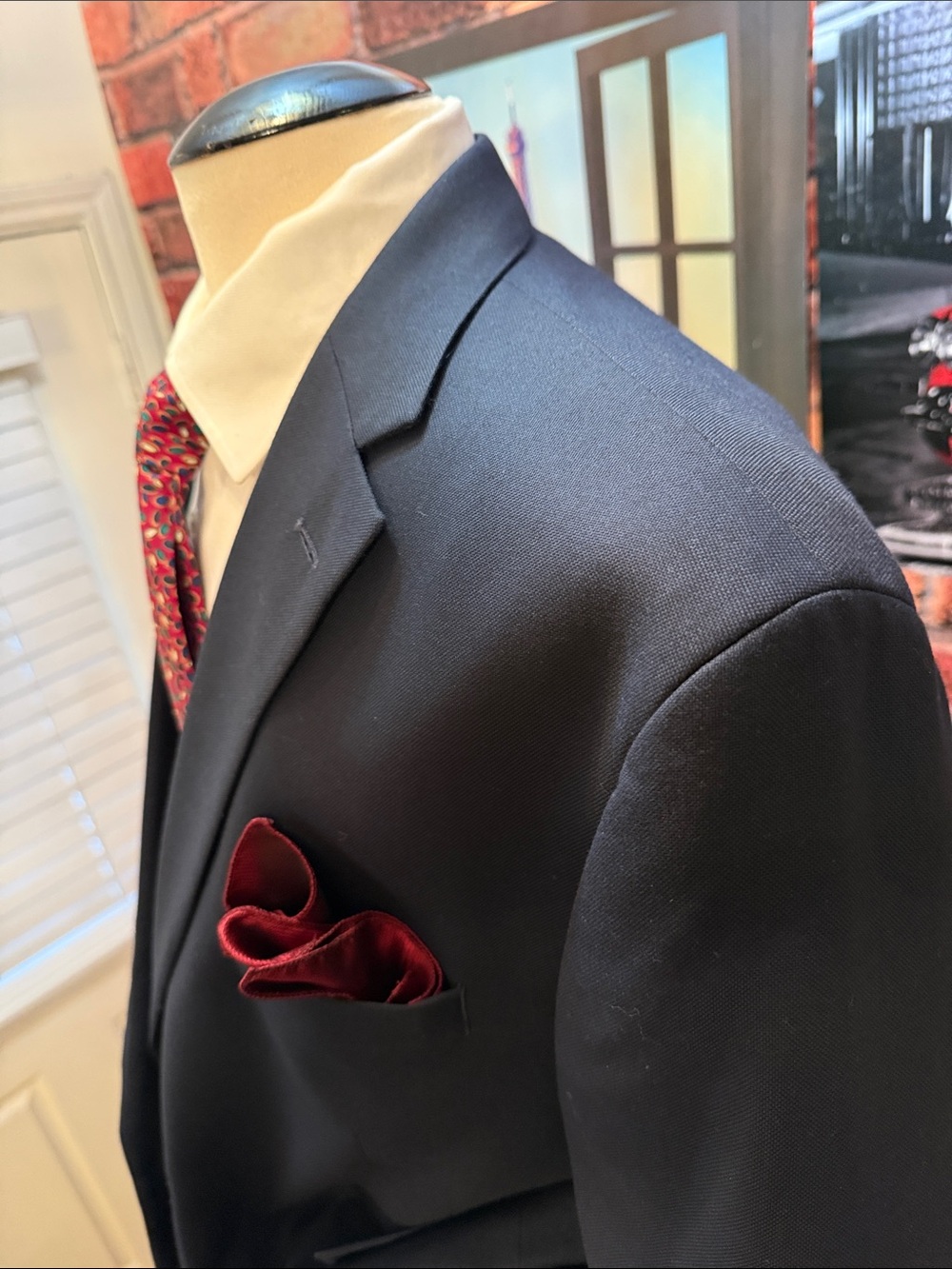 Stafford Blue Blazer - Picture 16 of 17
